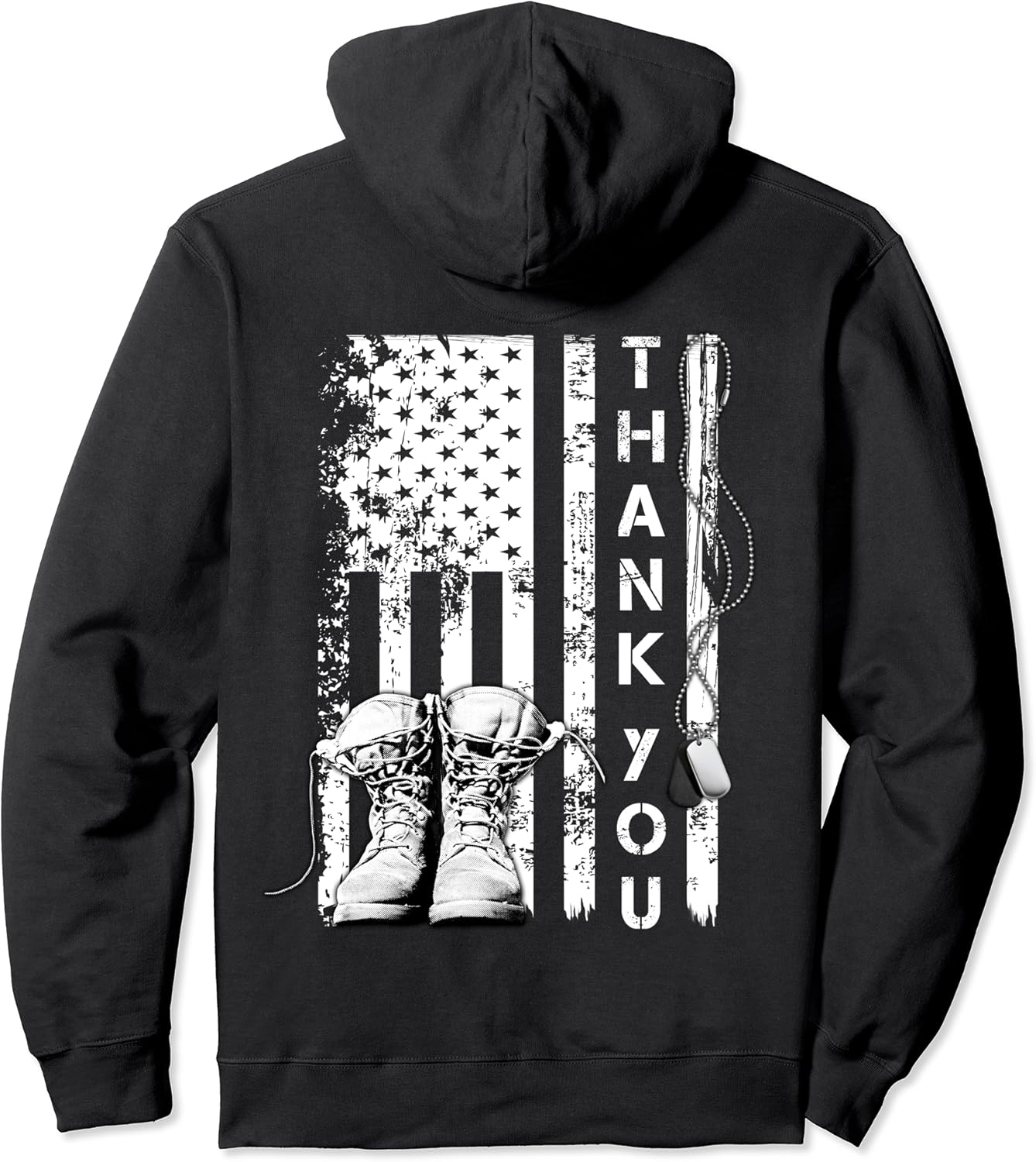 Veterans Day Vintage Style Thank You Veteran Pullover